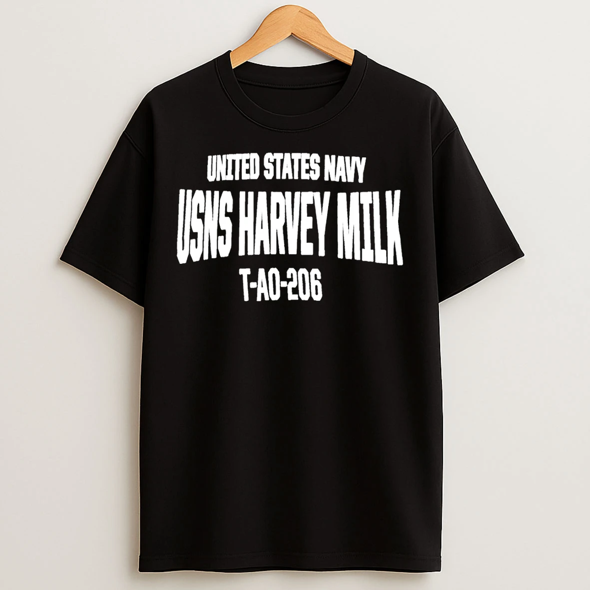 Classic United States Navy Usns Harvey Milk T Ao 206 T Shirts