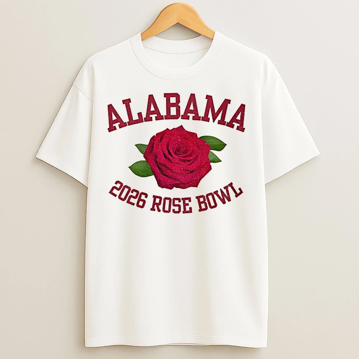 Classic University Of Alabama Crimson Tide 2026 Rose Bowl T Shirts