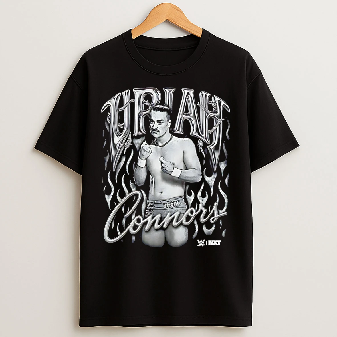 Classic Uriah Connors Bitmap Name Wwe Graphic T Shirts
