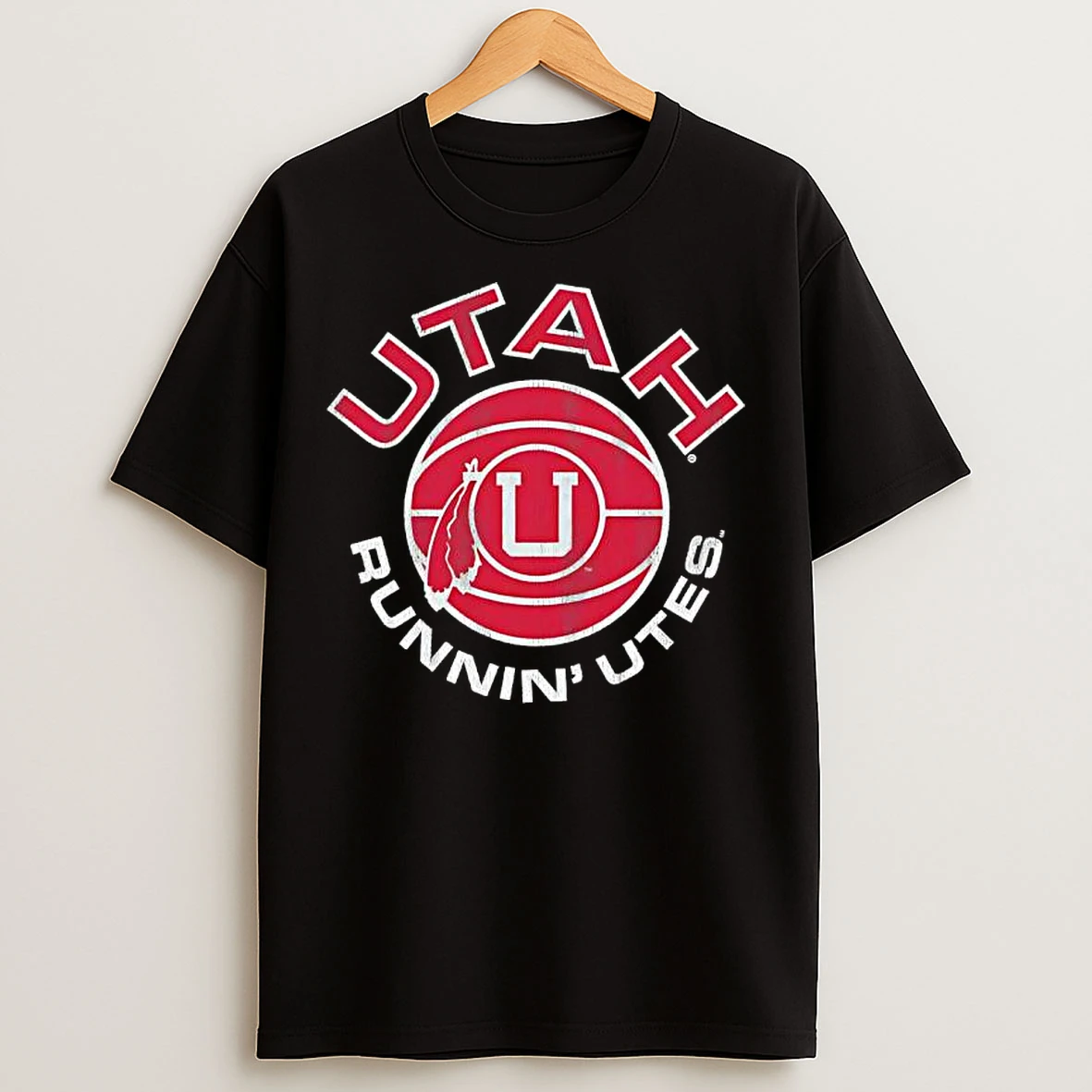 Classic Utah Basketball Runnin Utes T Shirts