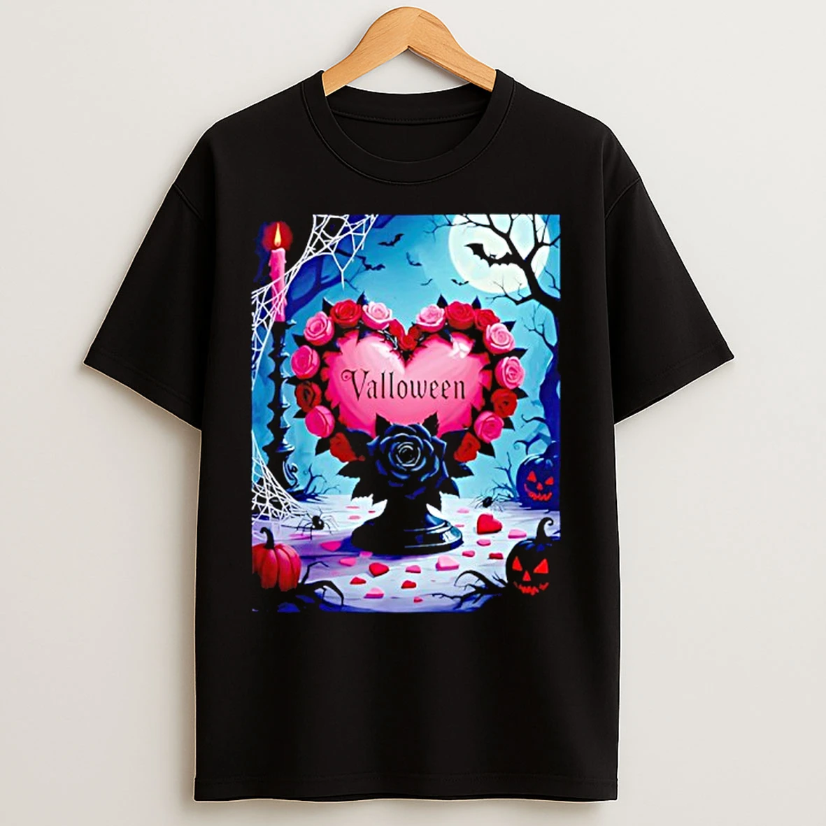 Classic Valloween Romance And Menace T Shirts