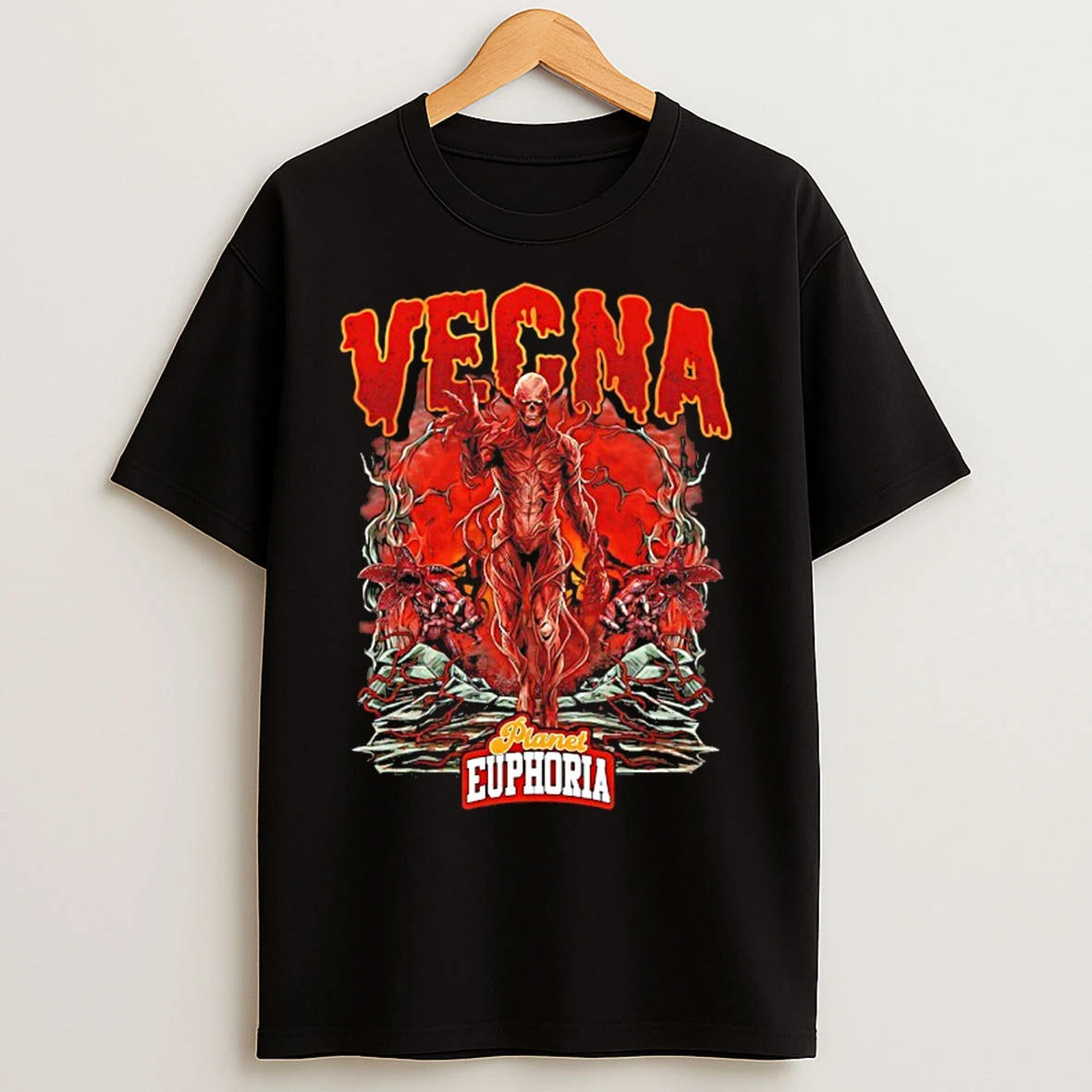 Classic Vecna Stranger Things Graphic Vintage T Shirts