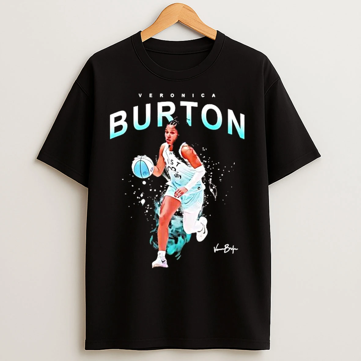 Classic Veronica Burton Unrivaled Basketball Signature T Shirts