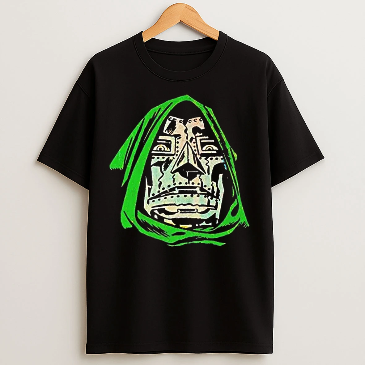 Classic Victor Von Doom Dr Doom Face Comic T Shirts