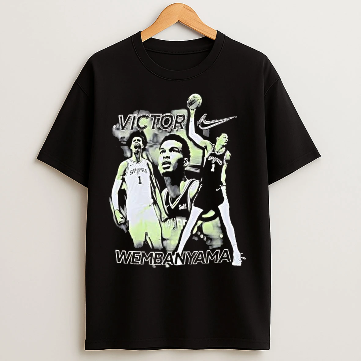 Classic Victor Wembanyama Star Player San Antonio Spurs T Shirts