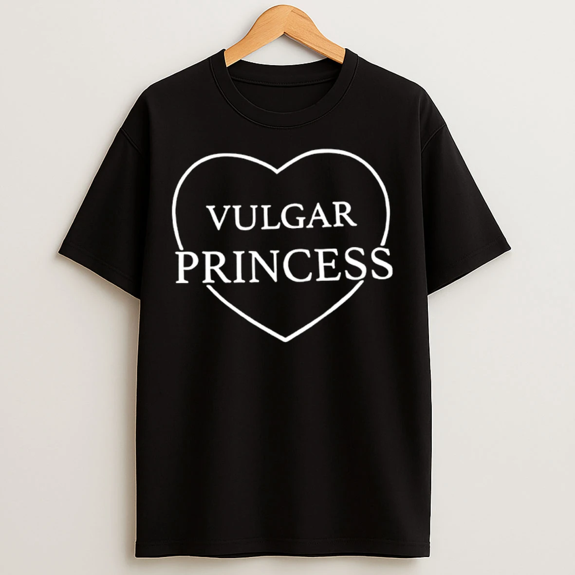 Classic Vulgar Princess Heart T Shirts