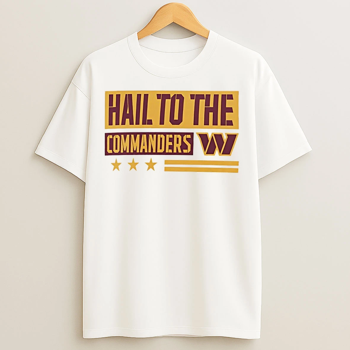 Classic Washington Commanders Hail To The T Shirts