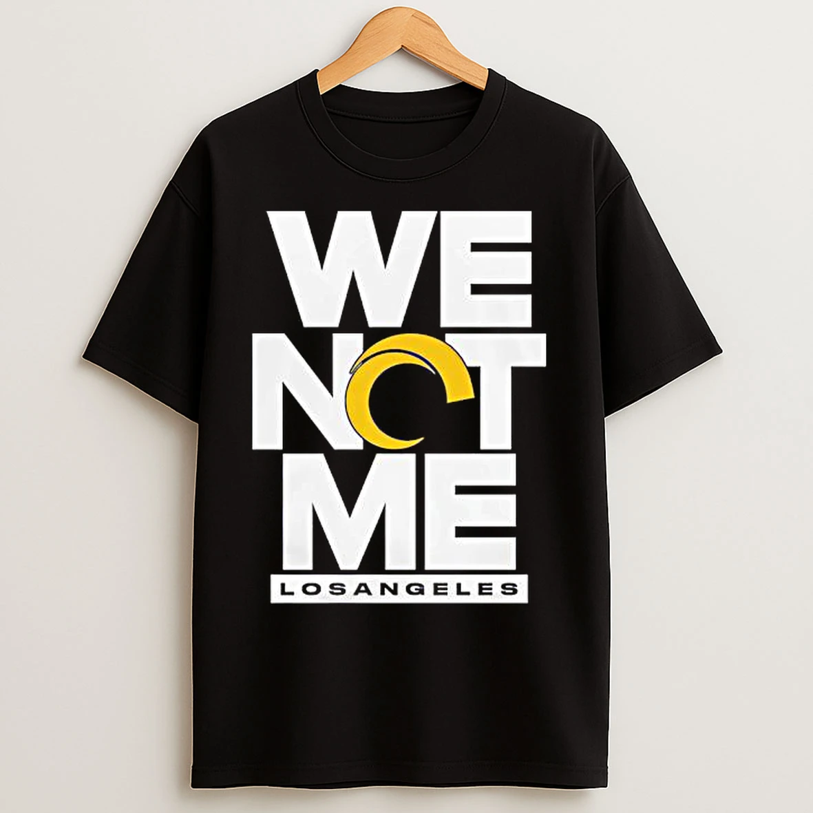 Classic We Not Me Los Angeles Rams Graphic T Shirts