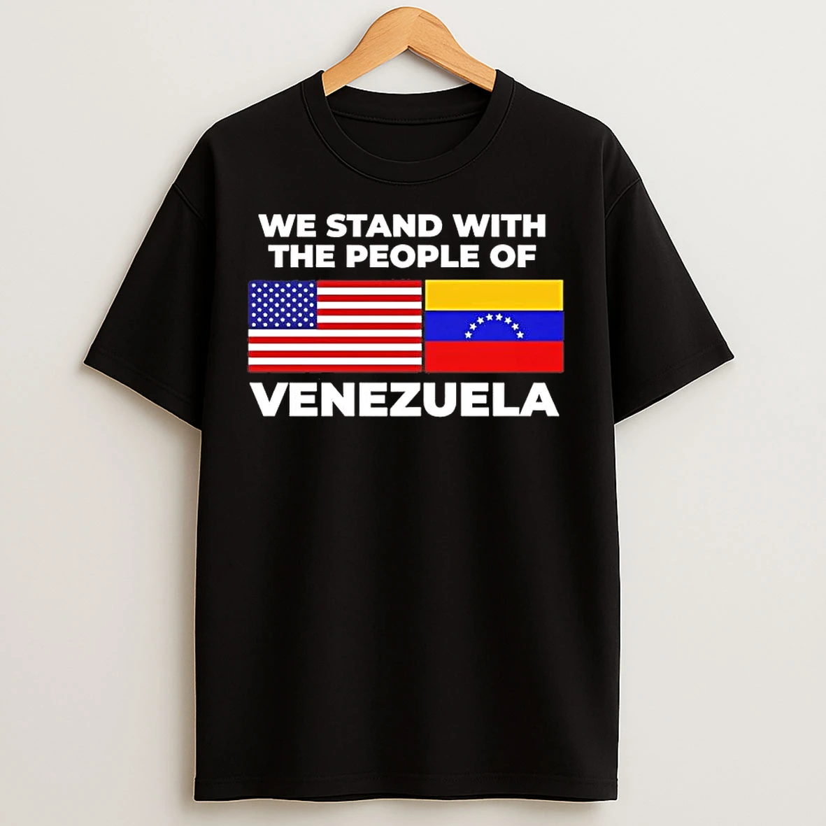 Classic We Stand With The People Of Venezuela T Shirts