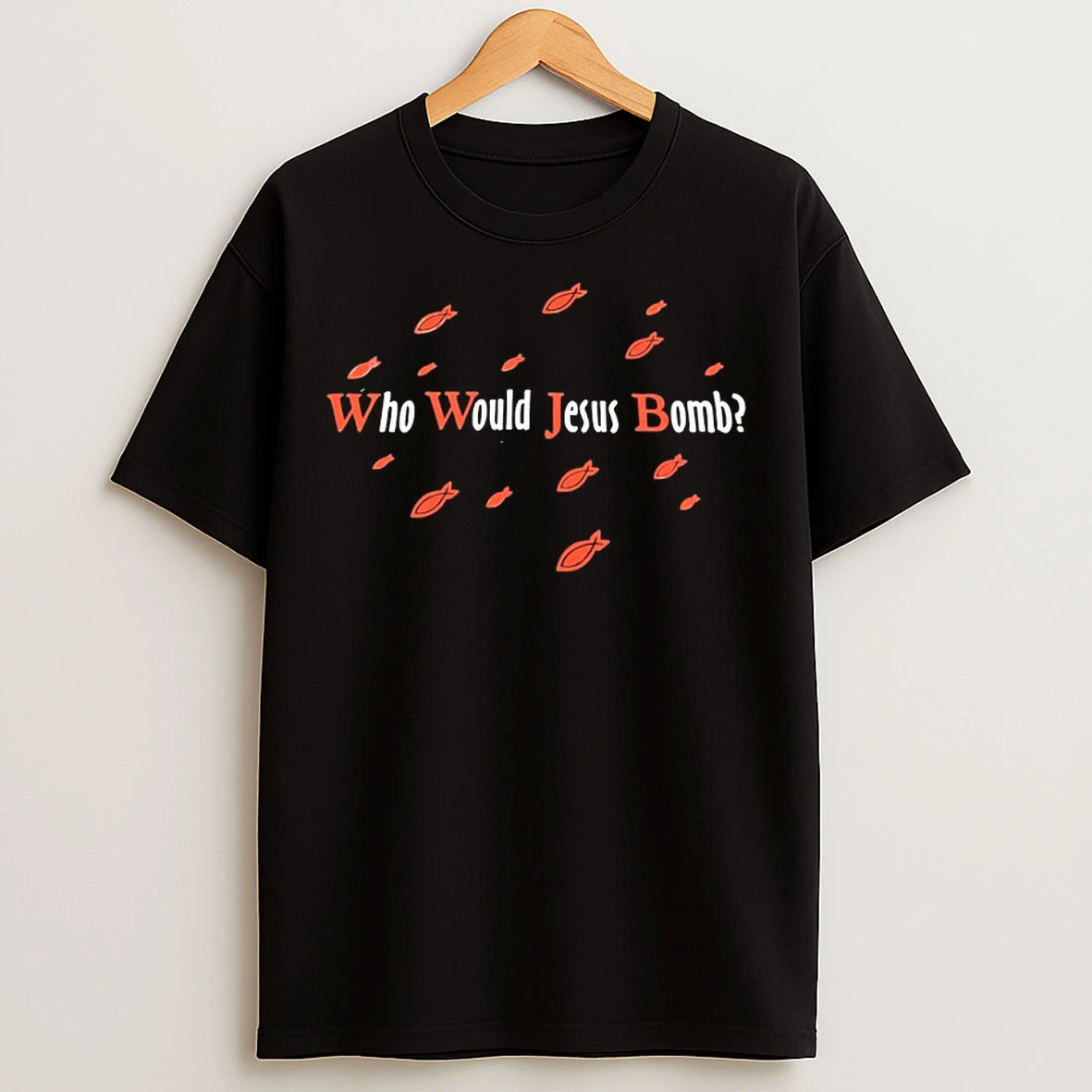 Classic Who Would Jesus Bomb T Shirts