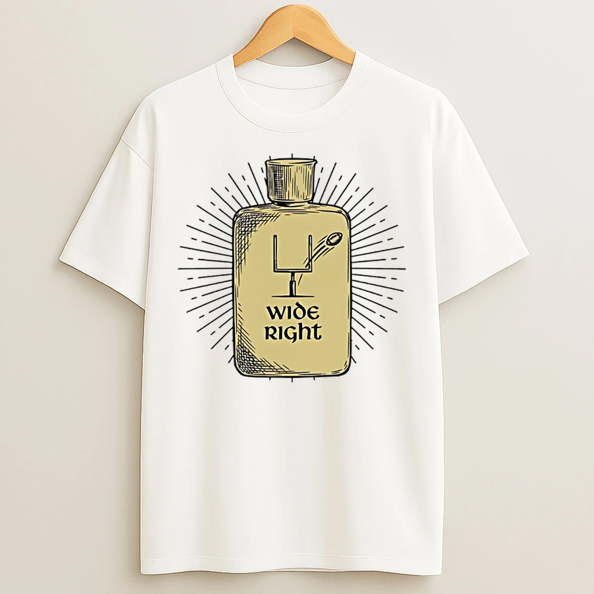 Classic Wide Right Holy Water T Shirts