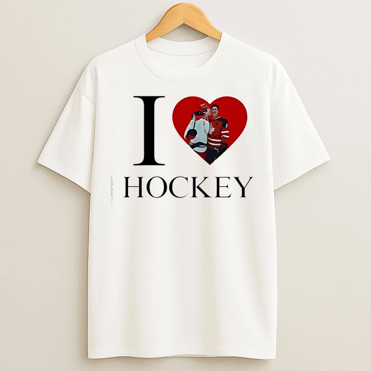 Classic Williams Storrie I Love Hockey T Shirts