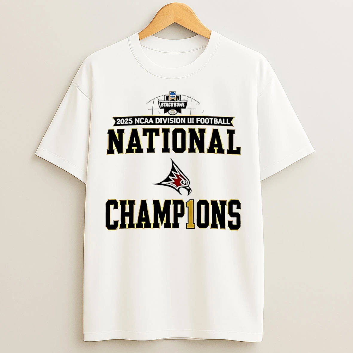 Classic Wisconsin River Falls Falcons 2026 Ncaa Division Iii National Champions T Shirts