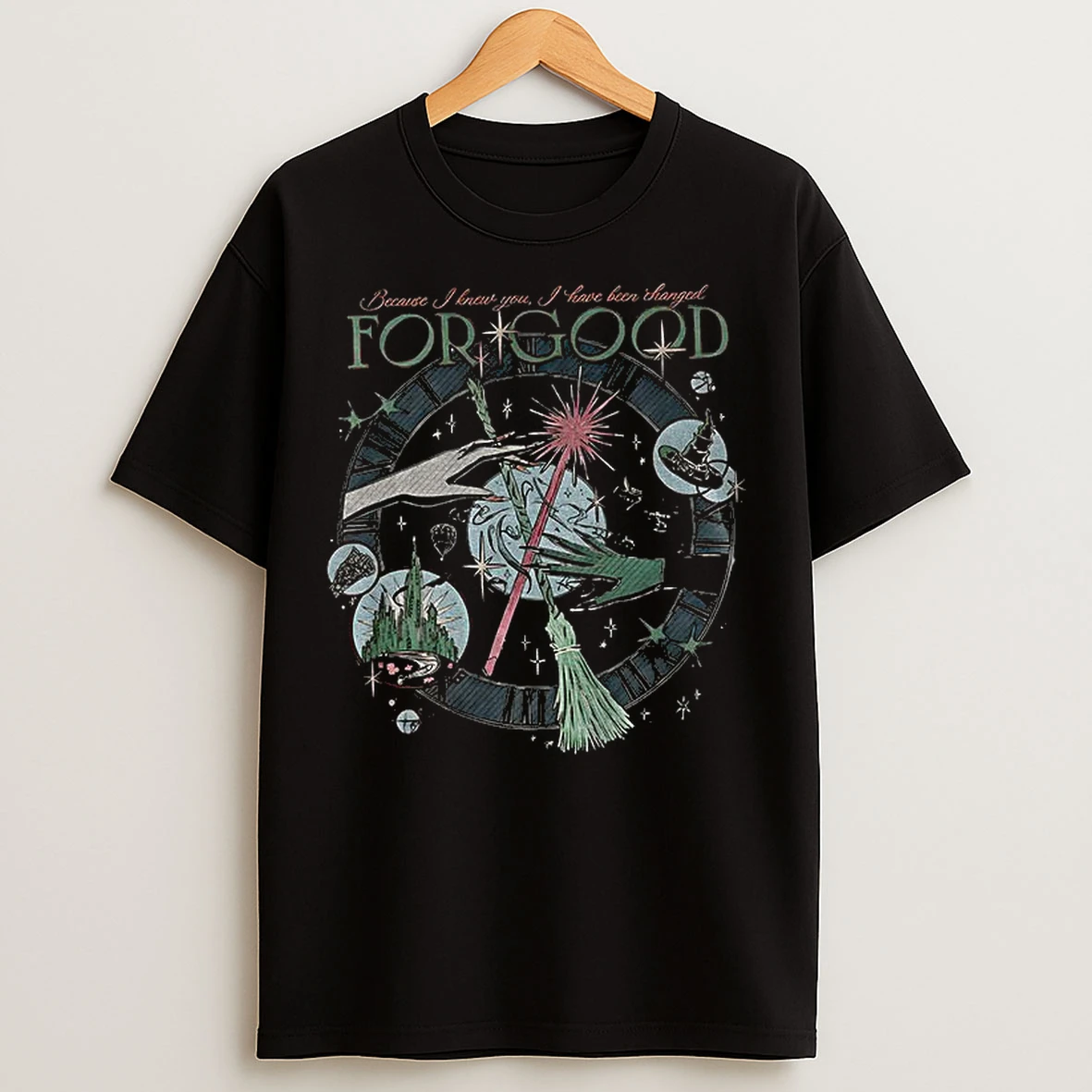 Classic Witch Because I Knew You I Have Been Changed For Good T Shirts