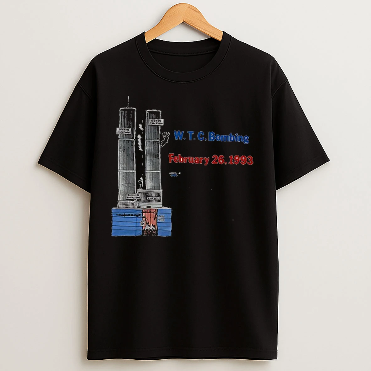 Classic World Trade Center Bombing 1993 Vintage T Shirts