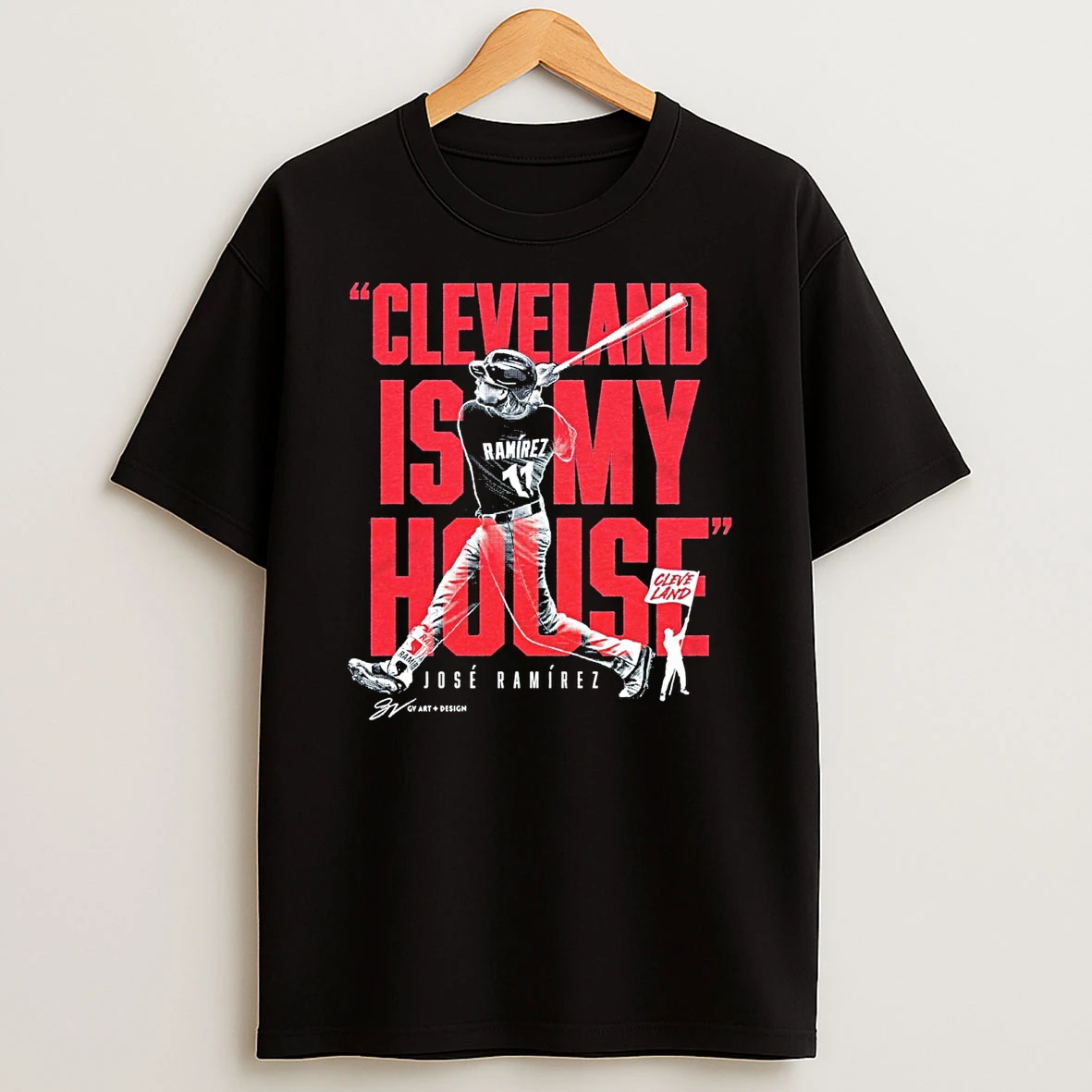 Cleveland Is My House Jose Ramirez Cleveland Guardians Mlb Shirts