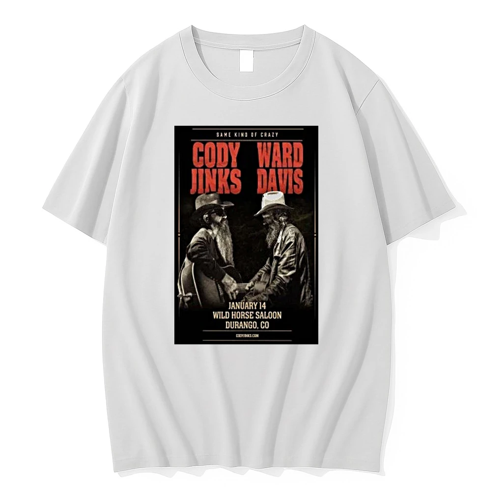 Cody Jinks Ward Davis Jan 14 2026 Durango Co Shirts
