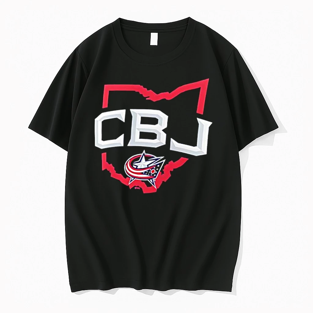 Columbus Blue Jackets Represent Map Logo Shirts