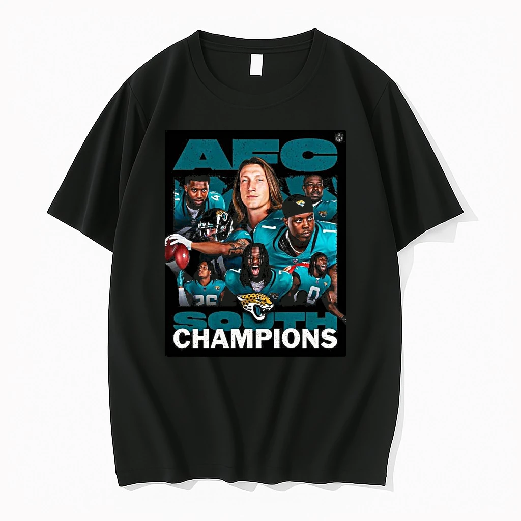 Congrats Jacksonville Jaguars Are 2025 Afc South Champions Nfl Shirts