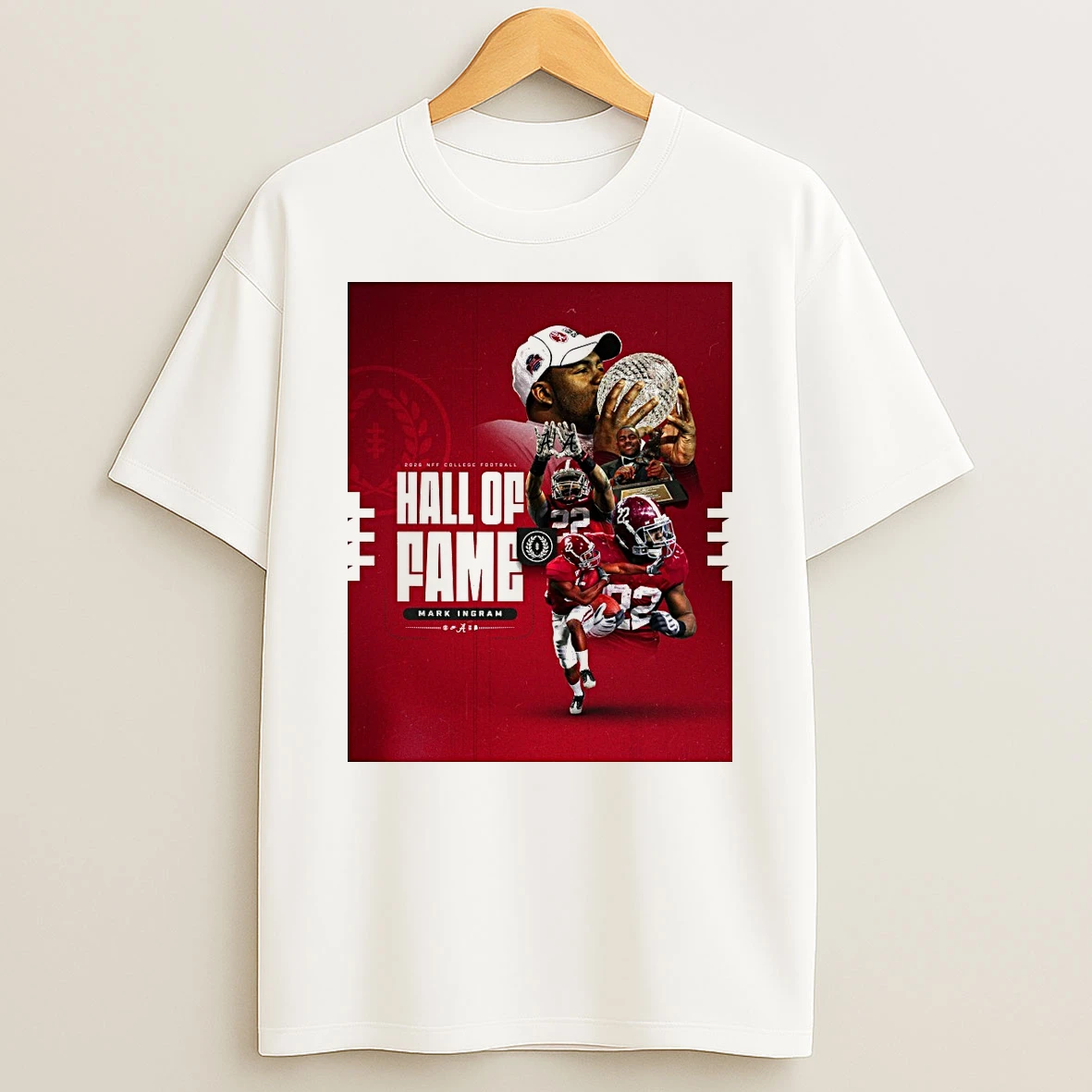 Congratulations Mark Ingram Ii 2025 Nff College Football Hall Of Fame Class Alabama Football Shirts