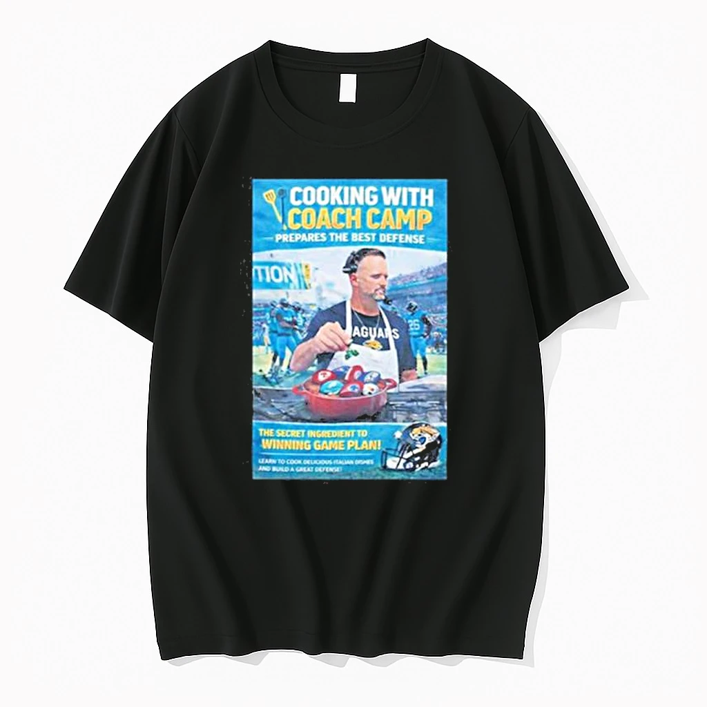 Cooking With Coach Camp Shirts