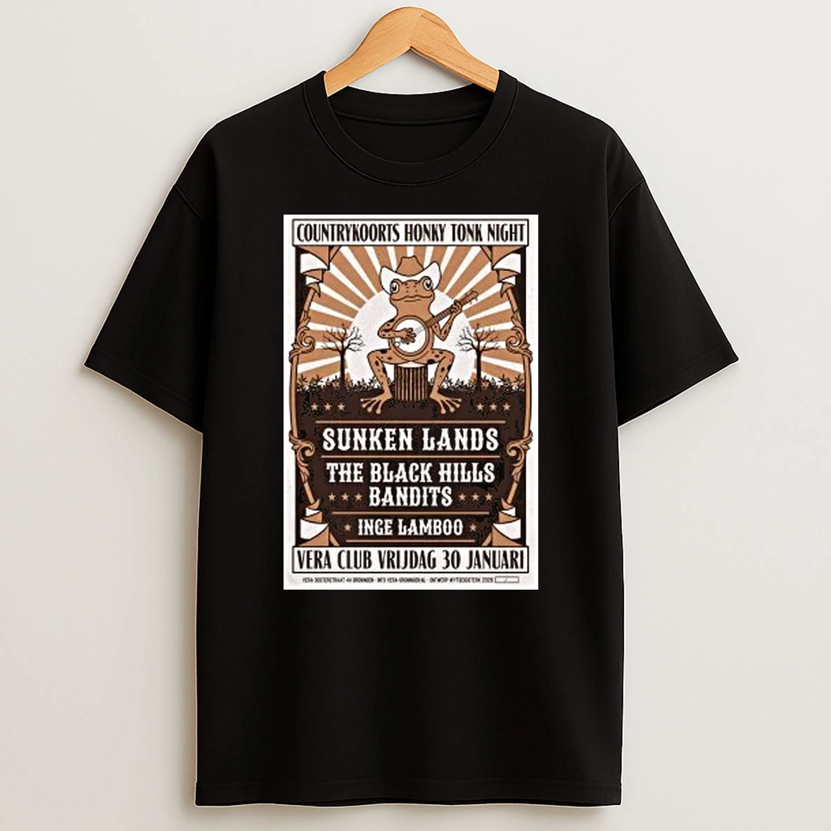 Countrykoorts Honky Tonk Night Jan 30 2026 Vera Club Vrijdag Shirts