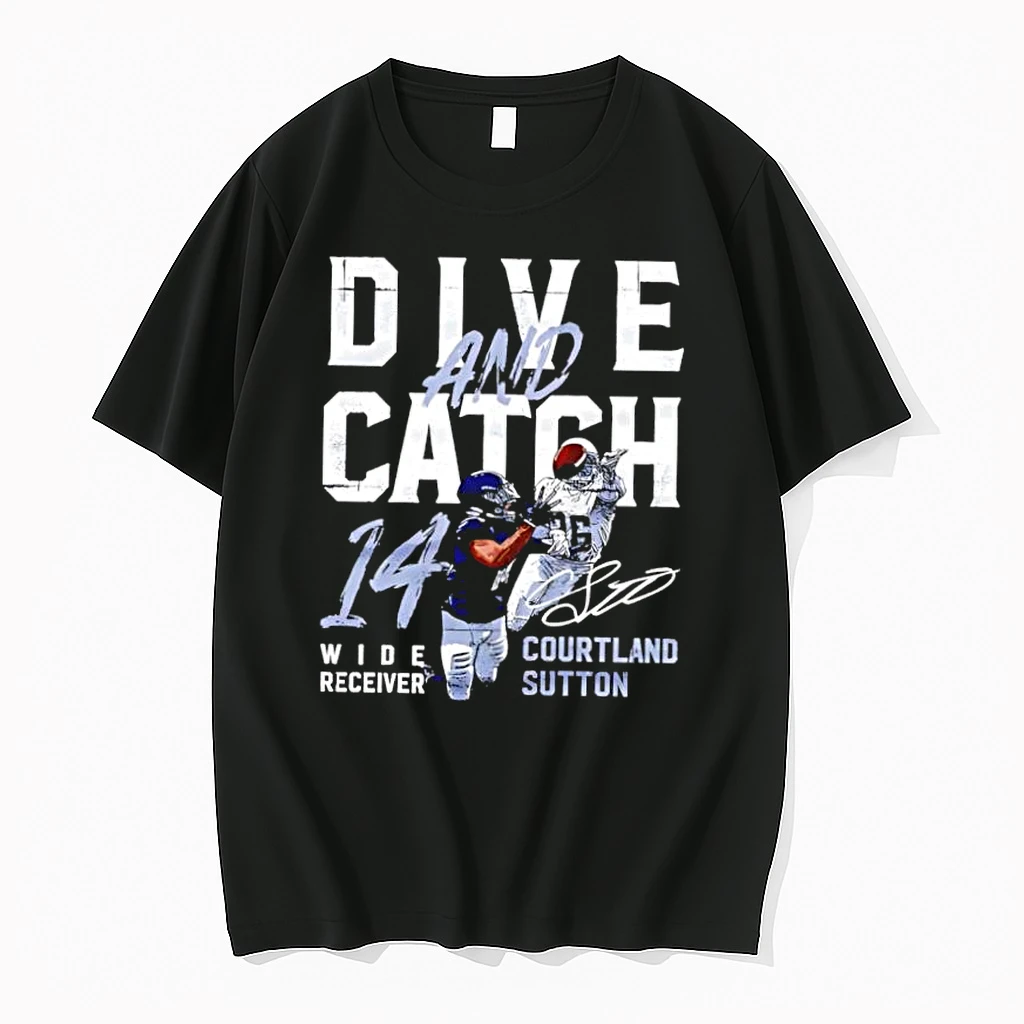 Courtland Sutton Dive And Catch Shirts