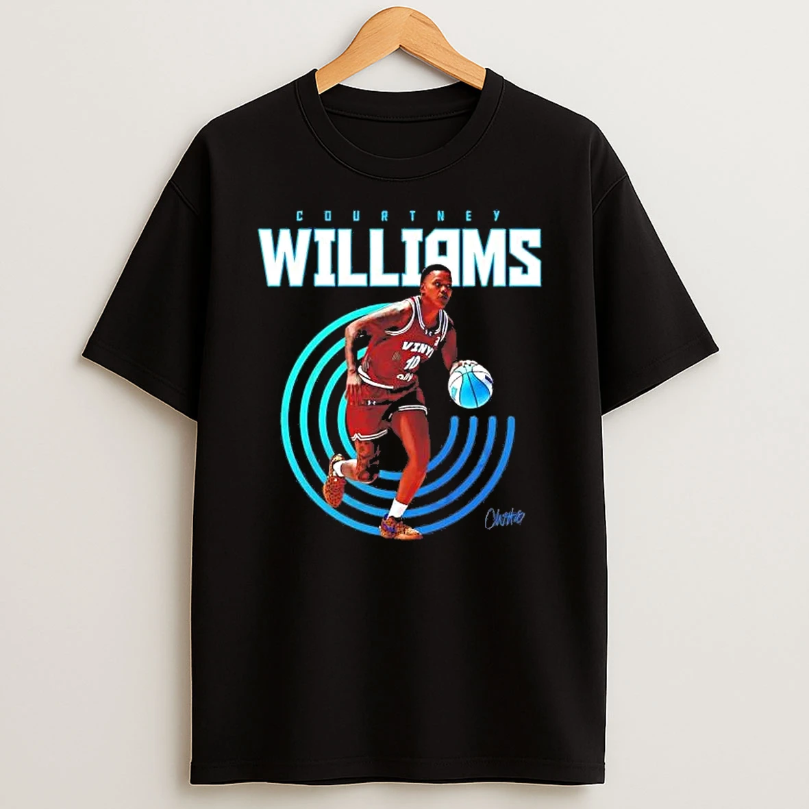 Courtney Williams Unrivaled Basketball Signature Shirts