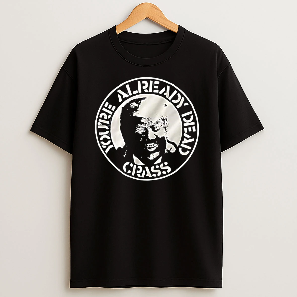 Crass Youre Already Dead Trump Retro Shirts