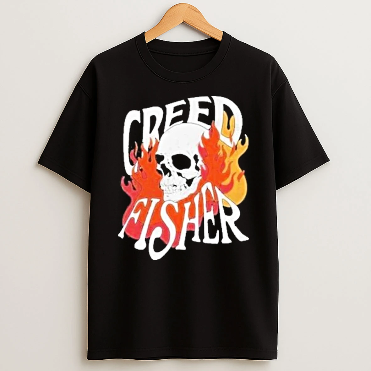 Creed Fisher Skull Flames Shirts