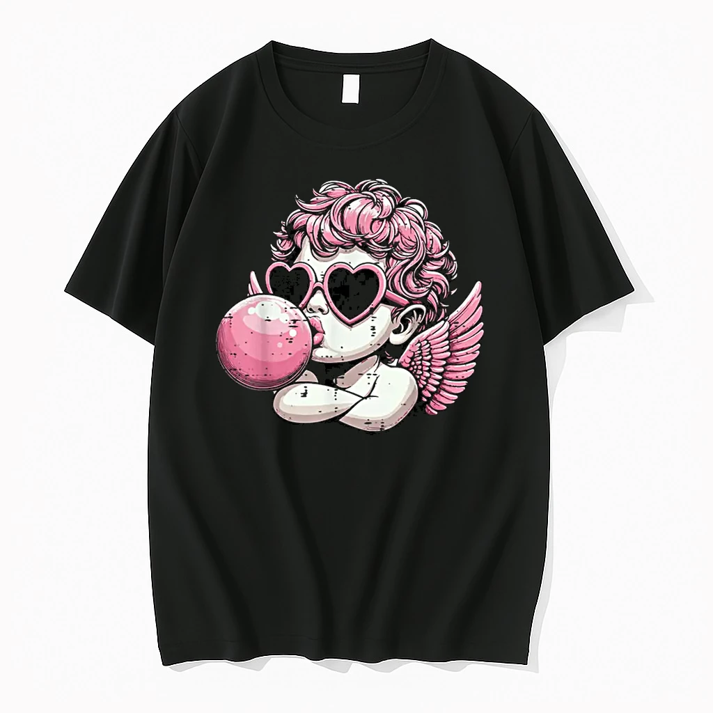 Cupid Bubblegum Retro Cherub Valentines Day Shirts