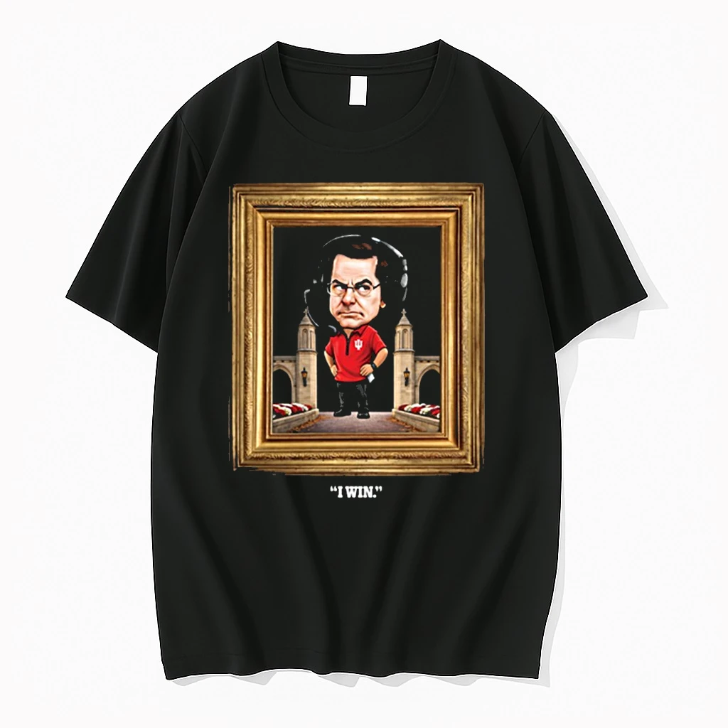 Curt Cignetti I Win Big Head Indiana Hoosiers Nil Shirts