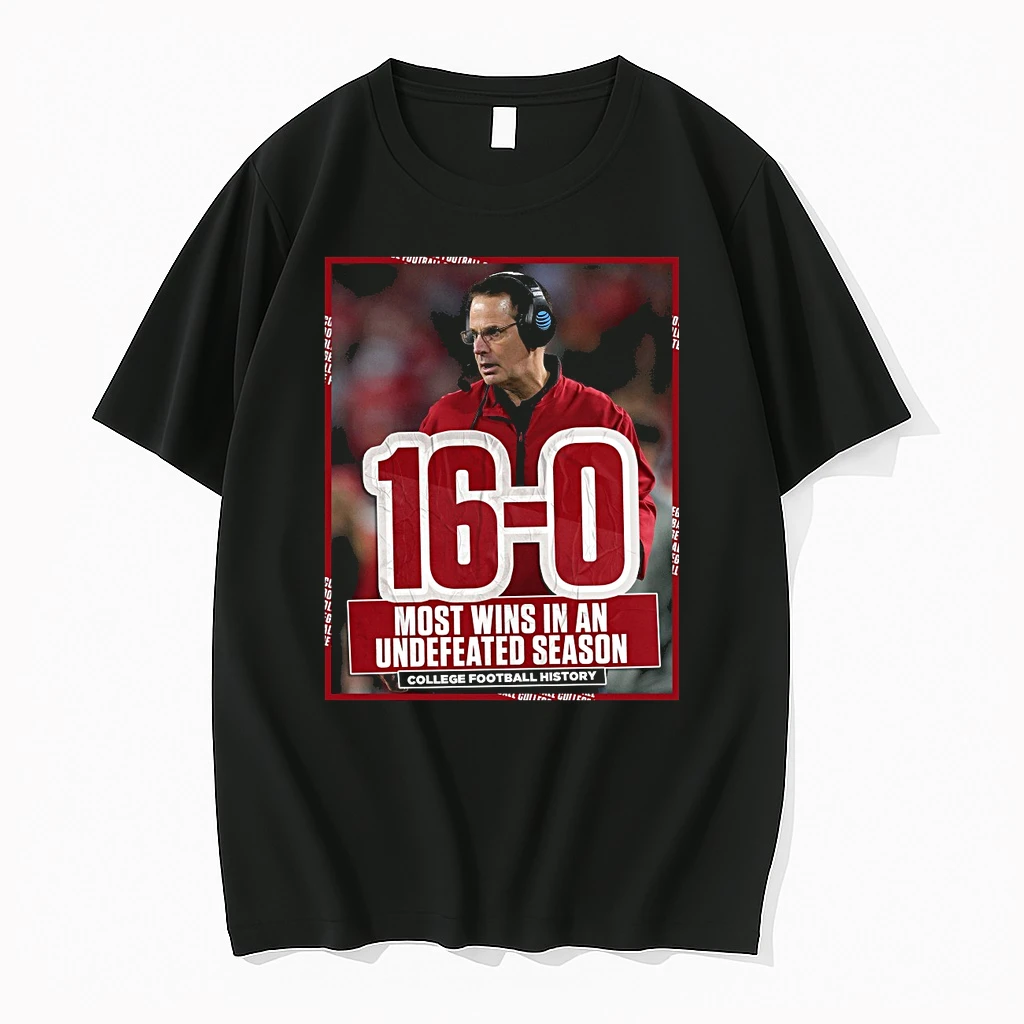 Curt Cignetti Indiana Hoosiers 16 0 Most Wins In An Undefeated Season Shirts