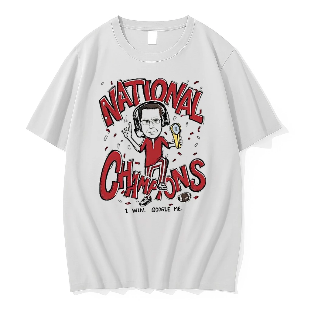 Curt Cignetti National Champions I Win Google Me Caricature Shirts