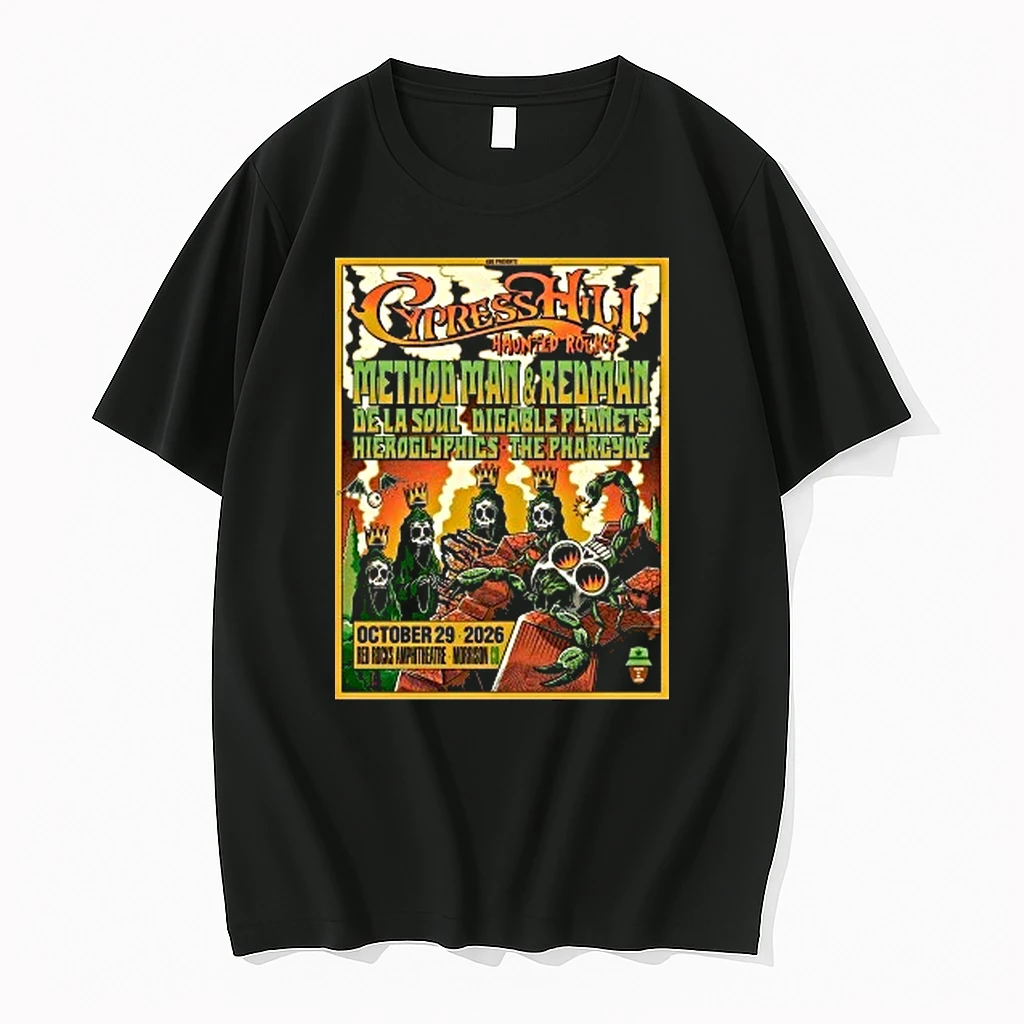 Cypress Hill Haunted Rocks 2026 At Red Rocks Amphitheatre In Morrison Colorado Shirts