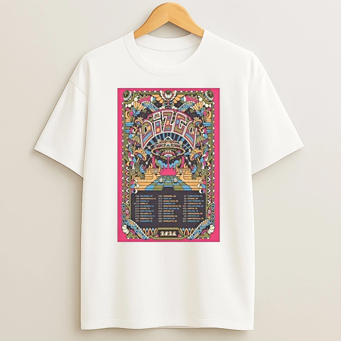 Dizgo Jan 30 2026 Tour Columbus Dh Shirts