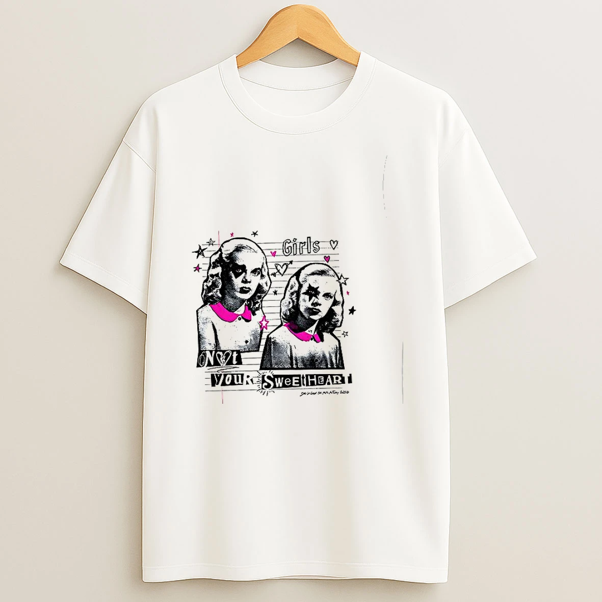 Dali La Gasse Girls Not You Sweet Heart Woman Shirts