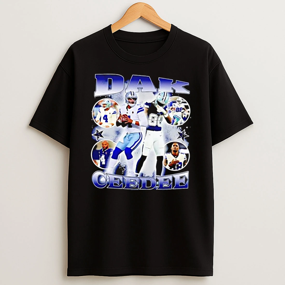 Dallas Cowboys Dak Prescott Ceedee Lamb Graphic Shirts
