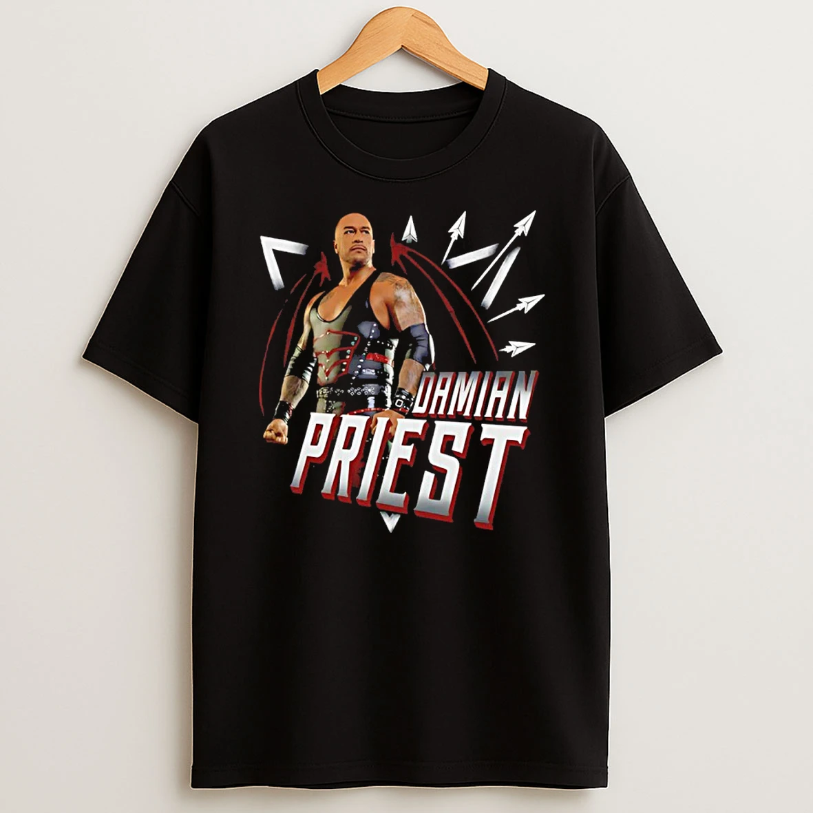 Damian Priest Wwe Wings Shirts