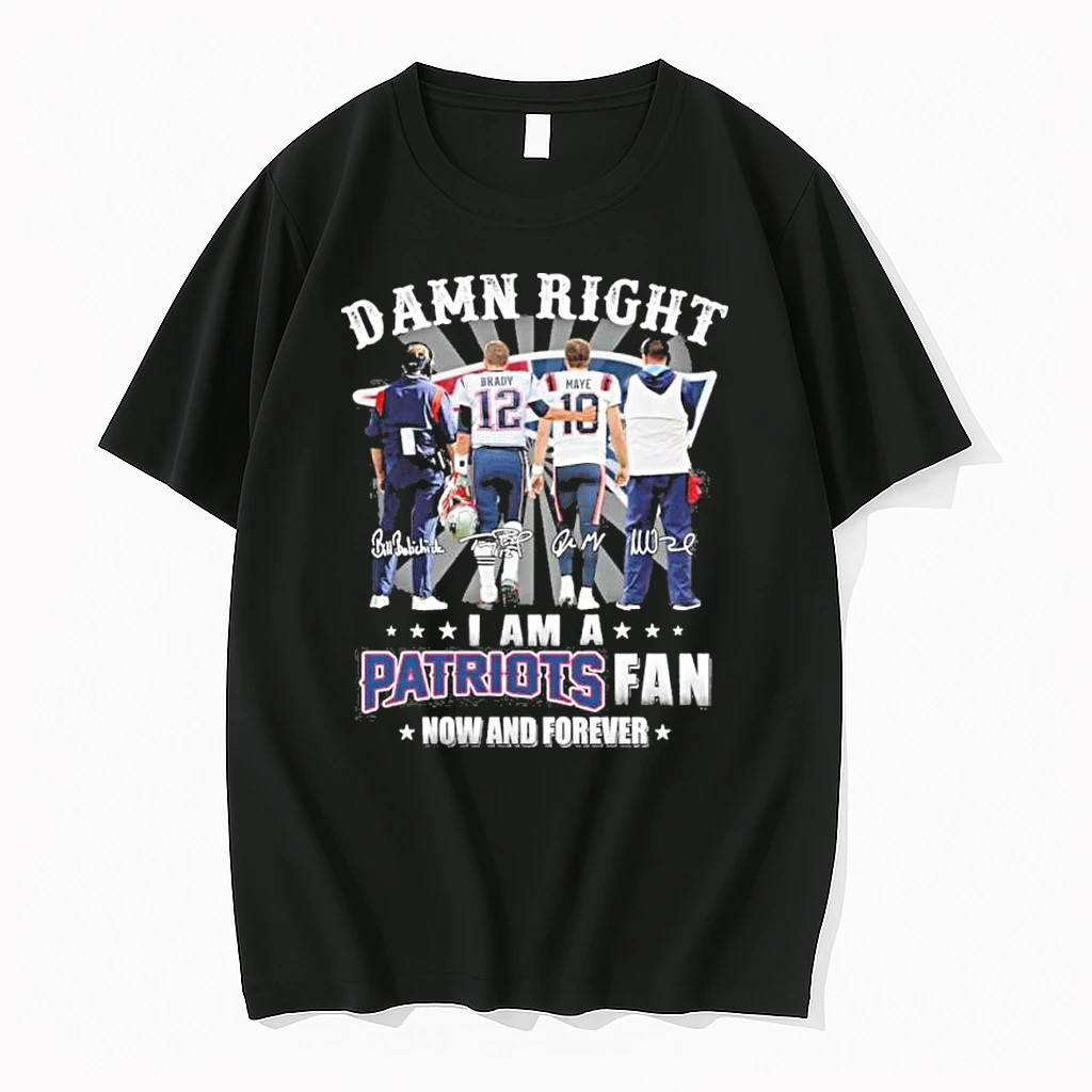 Damn Right I Am A New England Patriots Fan Now And Forever Super Bowl Lx Shirts