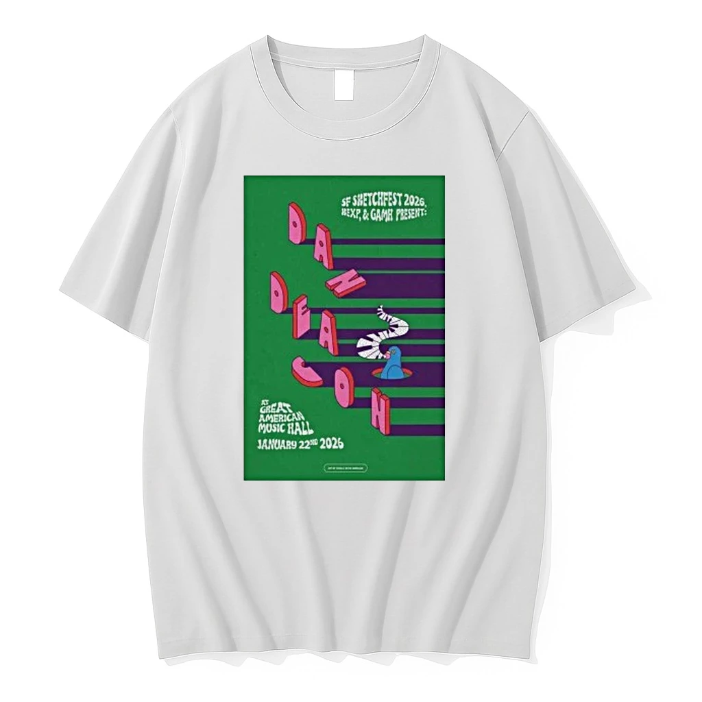 Dan Deacon Jan 22 2026 Great American Music Hall Shirts