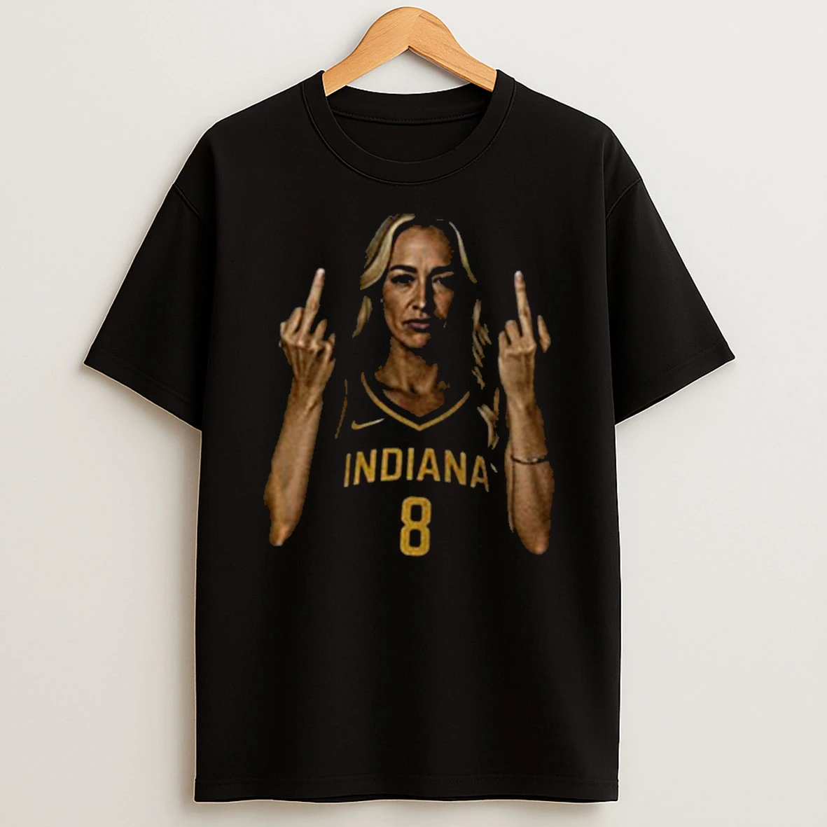 Dana White Sophie Cunningham Flipping The Bird Indiana Fever Shirts