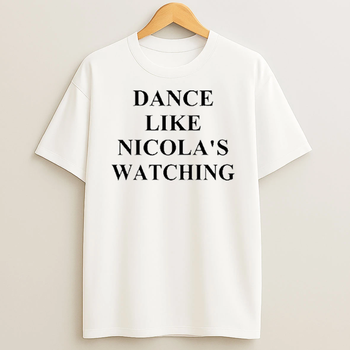 Dance Like Nicolas Watching Tour 2026 Shirts