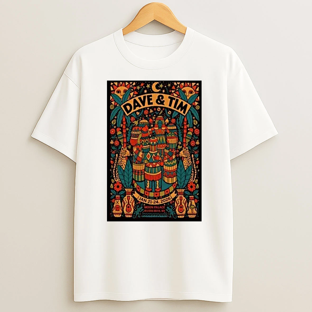 Dave Matthews And Tim Reynolds Mexico Event Jan 22 2026 Shirts
