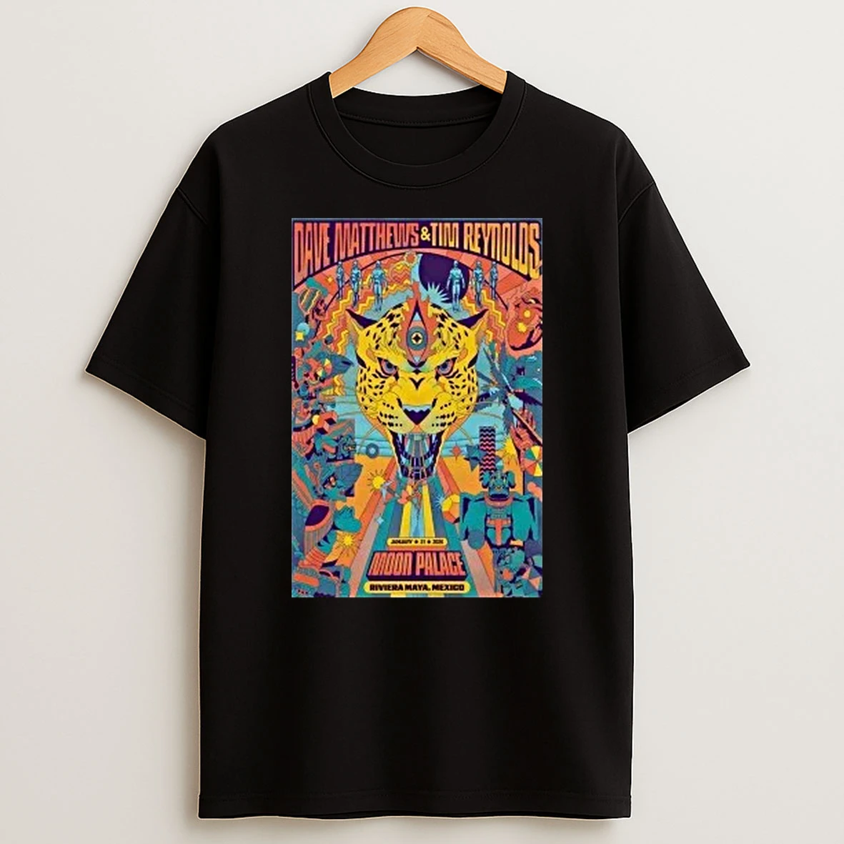 Dave Matthews And Tim Reynolds Mexico Jan 21 2026 Shirts