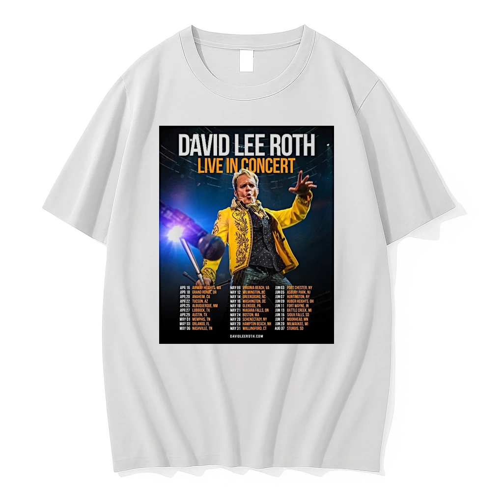 David Lee Roth Live In Concert 2026 Norrth America Schedule Shirts