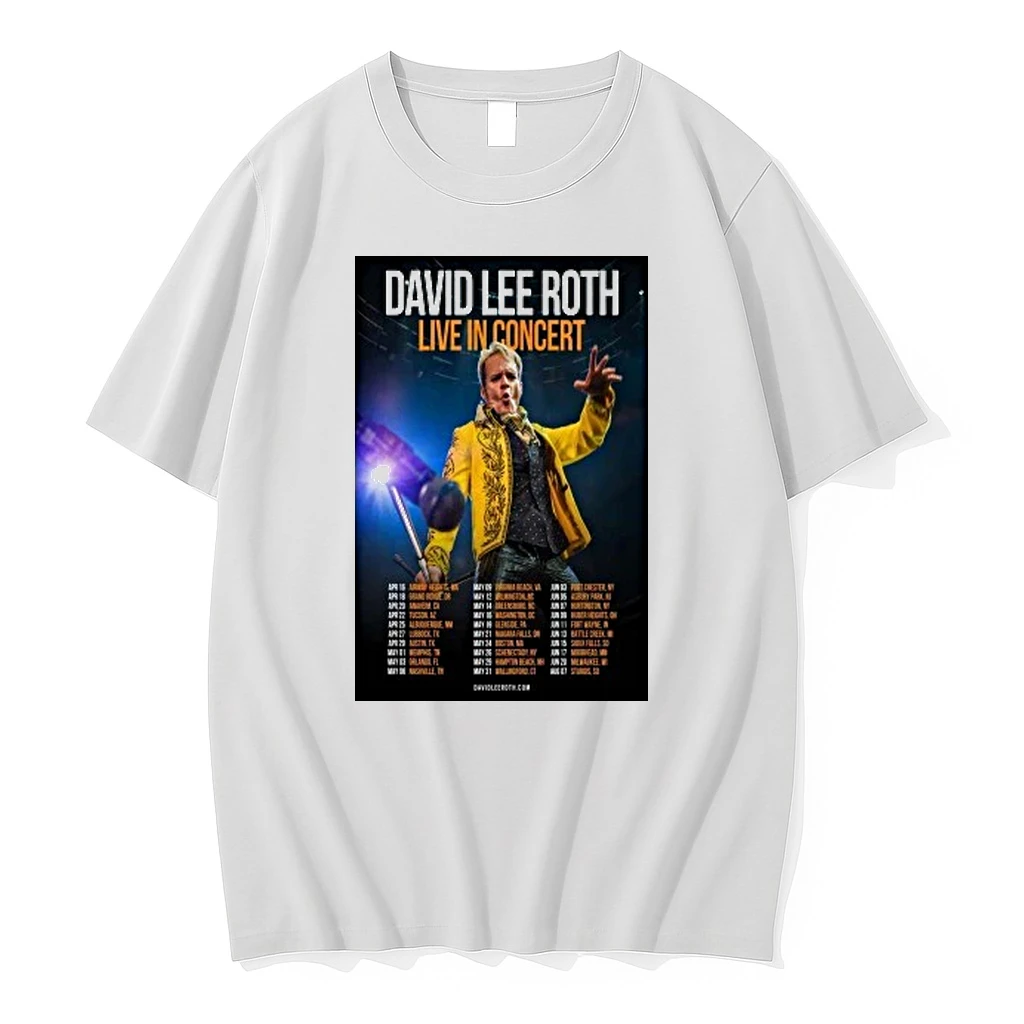 David Lee Roth Live In Concert Tour 2026 Shirts