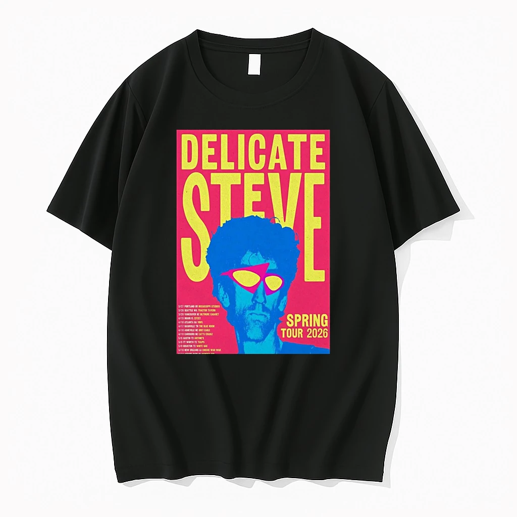 Delicate Steve Announces Spring Tour 2026 March 27 May 16 Shirts