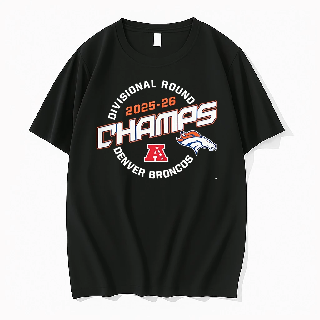 Denver Broncos 2025 26 Nfl Afc Divisional Round Champs Shirts