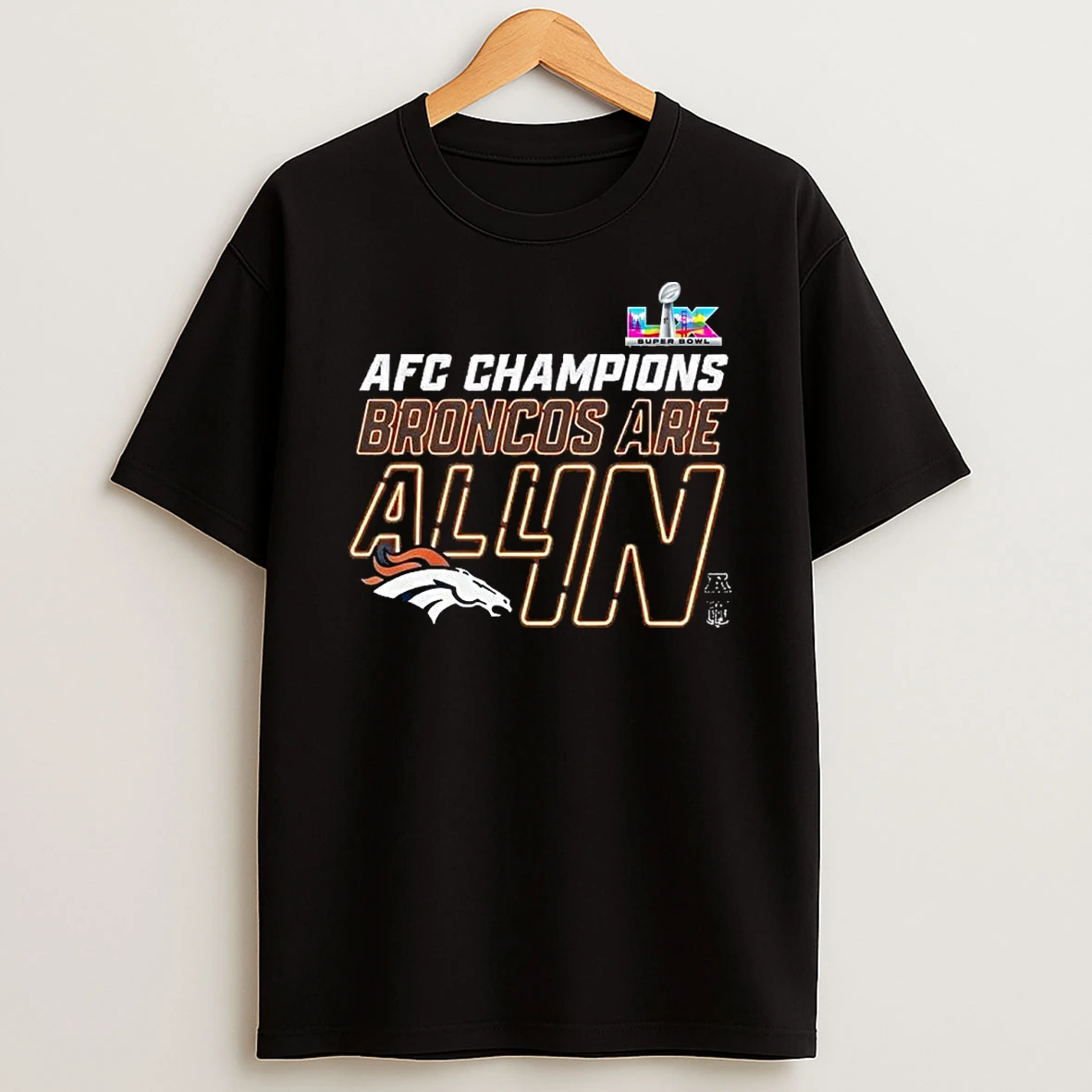 Denver Broncos Are All In Afc Conference Champions Shirts